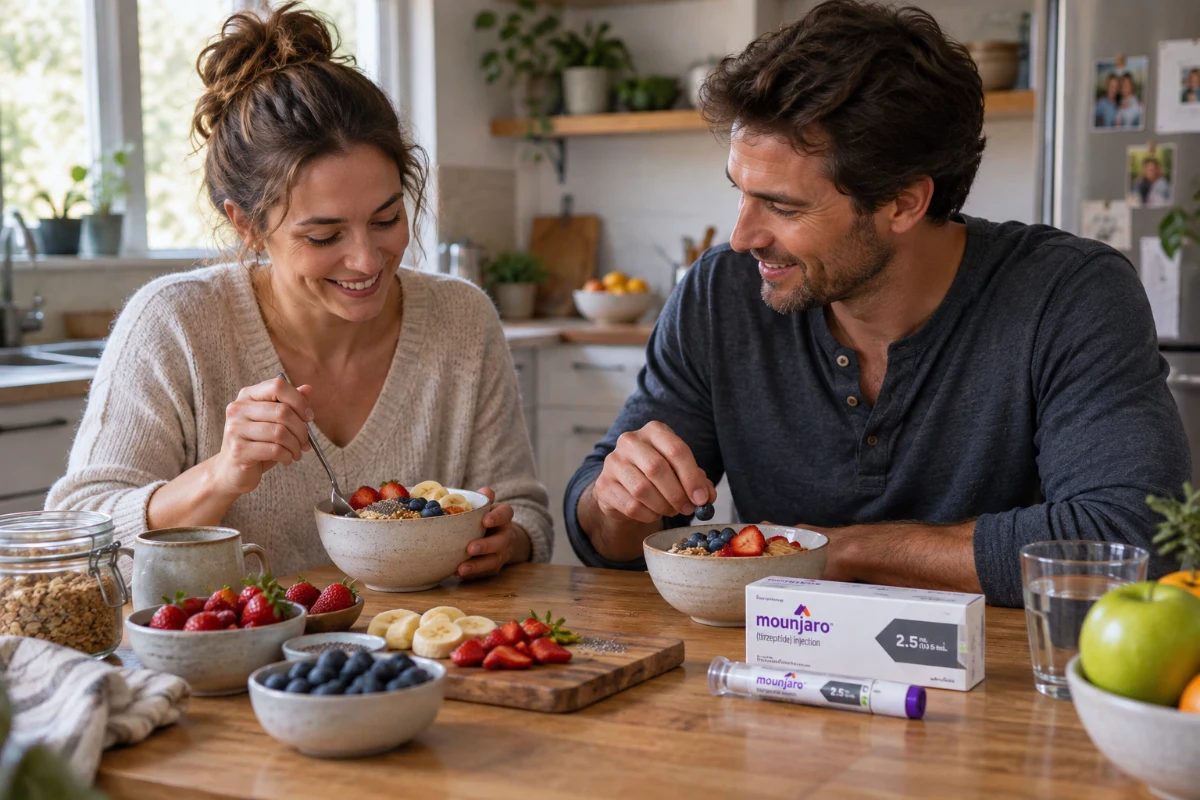 Mounjaro e novos hábitos alimentares: como construir uma rotina que sustenta o resultado